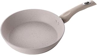 Sartén Mini Panqueque, Revestimiento De Piedra Antiadherente De Aluminio, Sartén para Pizza, Sartén para Huevos con Tortilla, Sartén Fácil De Limpiar (Color: Rosa, Tamaño: 28 CM) (Rosa 28 CM)