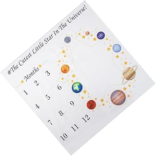 Toddmomy 1 Peça De Fundo Tapeçaria Desenhos Animados Cobertor Desenhos Animados Mantas Recien Nacidos Cobertor Do Mês Do Recém-Nascido Marco Recém-Nascido Cobertor Da Foto