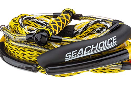 image for Seachoice 5-Section Wakeboard Rope, 75 Ft. Long, 15 In. Handle w/ Text