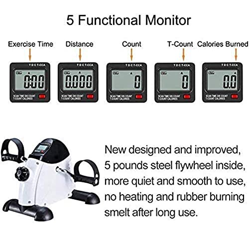 Pedal Exerciser Mini para Piernas con Pantalla LCD miniatura 5