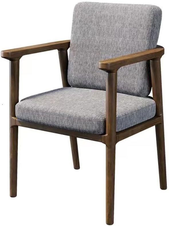 Wooden Dining Chair Table Kitchen Designer Arm Living Room Balcony Office Household Items