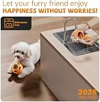 KILIN Jouets d'enrichissement de chien pour le traitement congelé Jouet de distribution de chien, Jouets de chien indestructibles & Jouets interactifs pour chiens pour chiens petits/médiums, ennui de la réductibilité & Renforcer la stimulation mentale (Nylon)