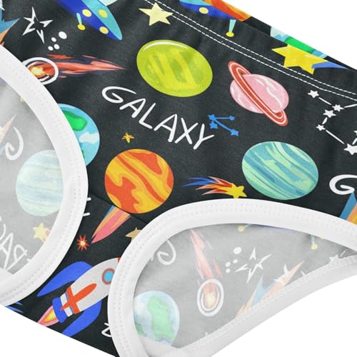 Space Rocket Ufo Toddler Girls's Underwear 2T 202c19074