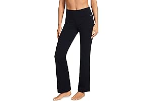Women's Activewear Cotton Stretch Bootleg Pant