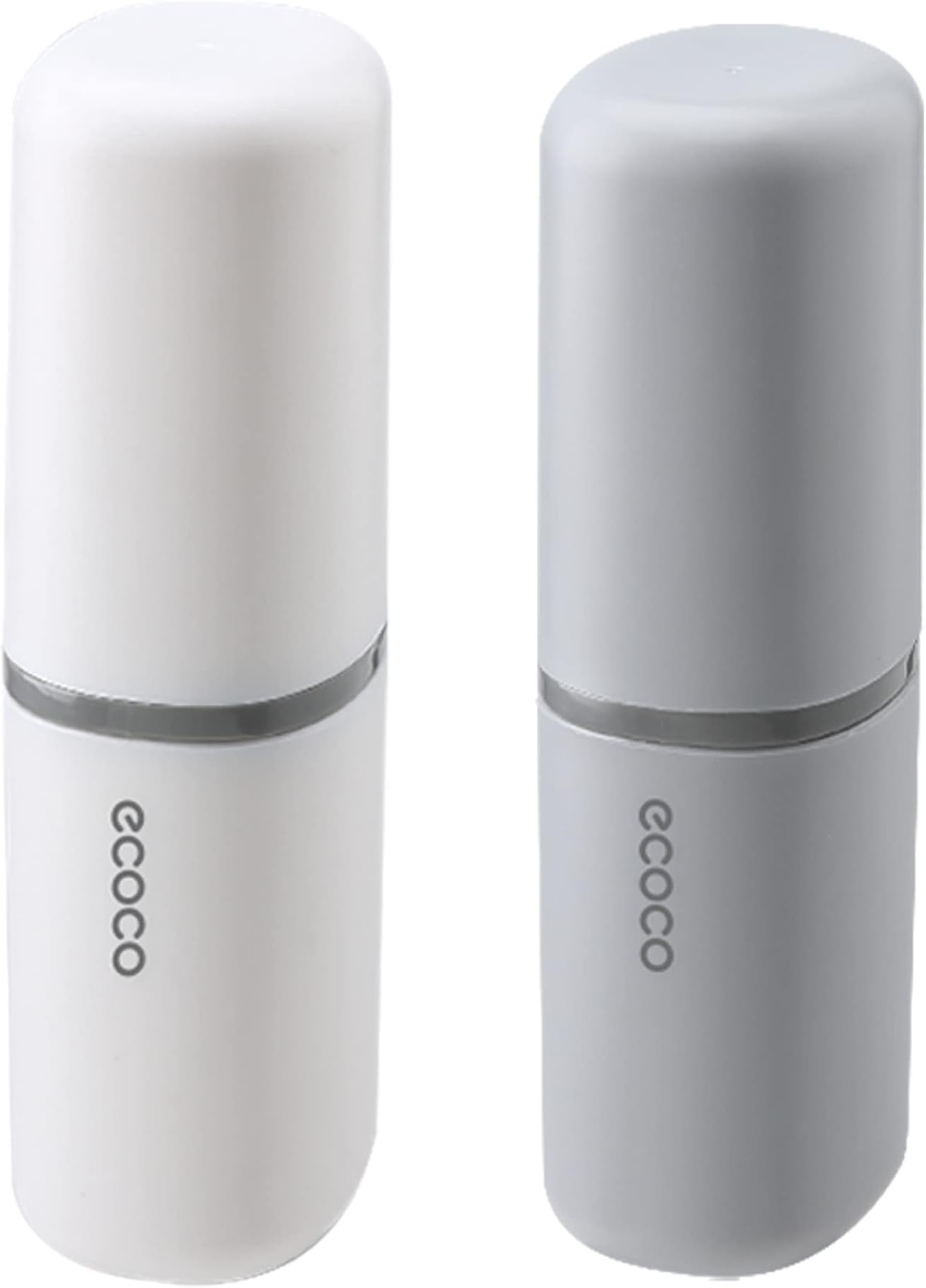 LONG TAO 4 Pcs Travel Toothbrush Case Portable Toothbrush