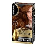 Syoss Oleo Intense - Tono 6-76 Cobrizo Ámbar – Coloración Permanente sin Amoníaco – Cobertura Profesional de Canas – Resultados de Peluquería