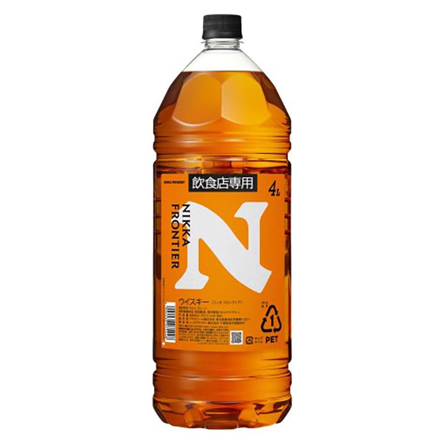 Amazon.co.jp: ニッカ フロンティア 業務用 48度 [ペット] 4L 4000ml