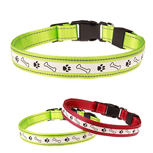 Collier à LED pour chien repérable dans le noir taille L - 7