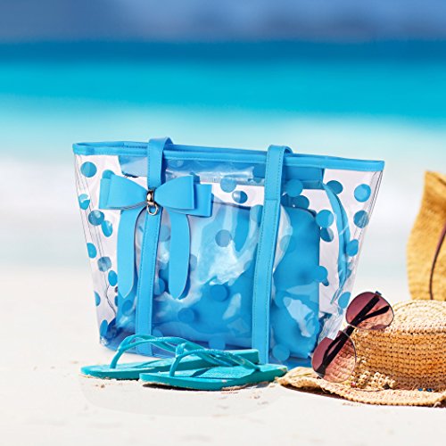 Image of Women's Clear Tote Bags Multi-Use Shoulder bag Handbag Beach bag Shopping Bag | Multi-Use
