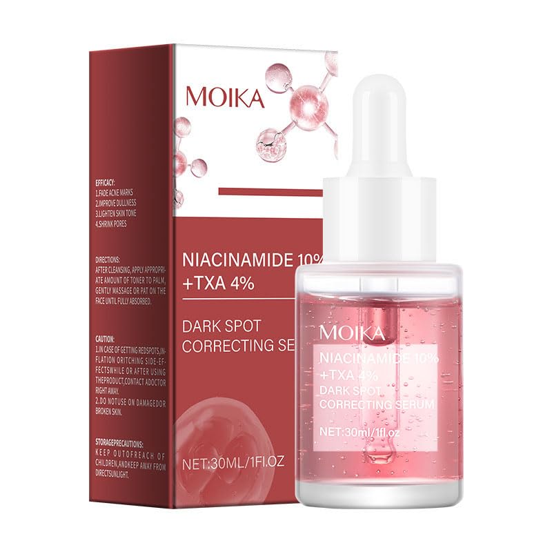 10% niacinamida+ 4% suero de ácido tranexámico, ácido hialurónico, vitamina B12, sin fragancia (1.0 fl oz1.01 onzas líquidas)