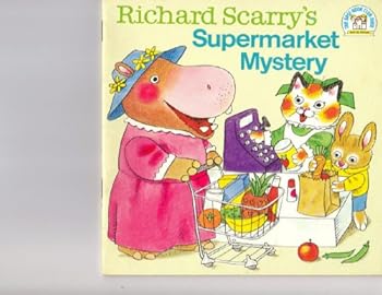 Paperback Richard Scarry's Supermarket Mystery (A Random House Pictureback) Book