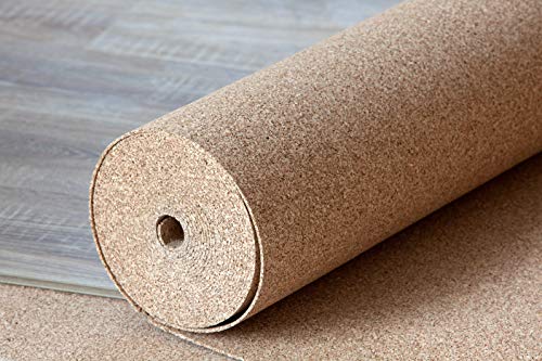 Rotolo Di Sughero, 8 X 0,5 M, Spessore 4 Mm, Isolamento Termico E Isolamento Acustico Per Pavimenti E Pareti, Perfetto Per Il Fai Da Te E La Decorazione, Sughero Da Parete, Piastra In Sughero - 3