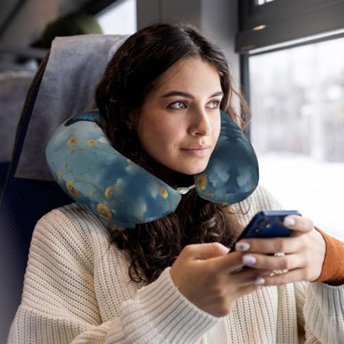 Almohada de viaje de espuma viscoelástica tamaño estándar miniatura 6