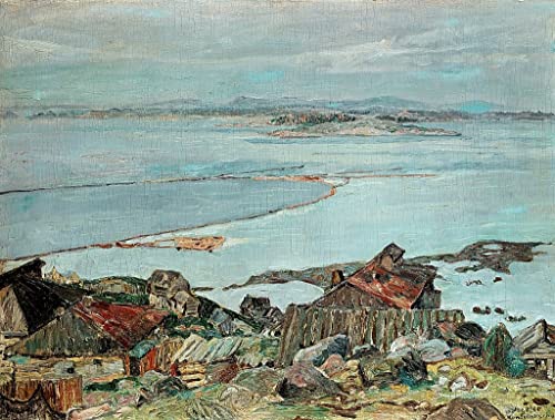 Tableau Kandalakcha Heinrich Vogeler émotion artistique toile murale