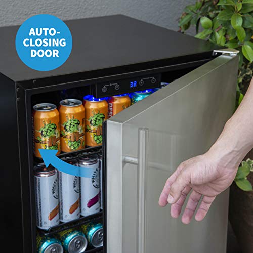 NewAir 24 Inch Outdoor Beverage Refrigerator Crazymos