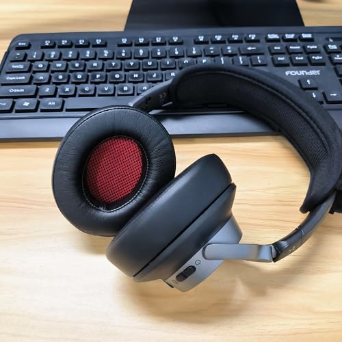 Earpads compatibles con Teufel Real Blue, Blue NC, Real Pure (2020) auriculares estéreo (cuero proteico y almohadillas de espuma viscoelástica) miniatura 5