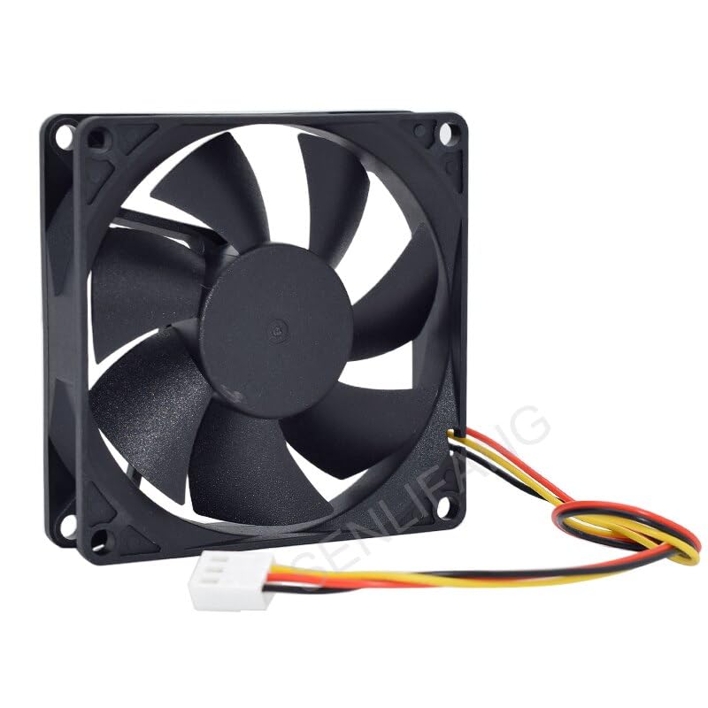 Amazon.co.jp: FD128020HL 8020 80 x 80 x 20MM DC12V 0.20A 3ピン 8cm