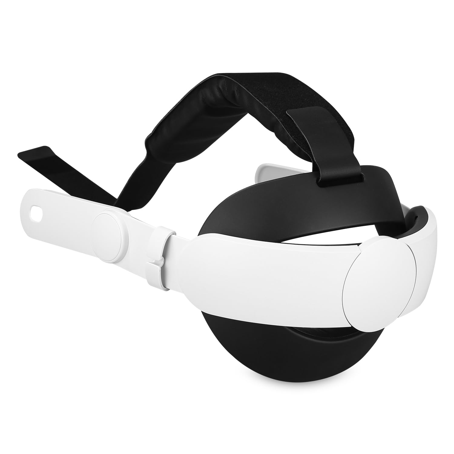 Correa Ajustable Compatible con Meta Quest 3S / Quest 3, One Click Estirar y Retraer Head Strap, Mayor Comodidad e Inmersión en Juego VR Accesorios Correa de Cabeza