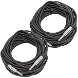 Seismic Audio - Pair of 50 Feet 1/4