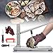 TTLIFE Abridor De Ostras, Acero Inoxidable Shucker Ostras Juego De Cuchillos Con Guantes, Mango Antideslizante y Base Mariscos Herramienta, Para El Mercado o Restaurante De Mariscos
