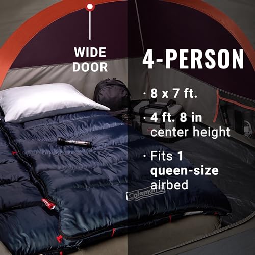 Coleman Skydome 2/4/6/8 Person Camping Tent with 5-Minute Setup - image 2