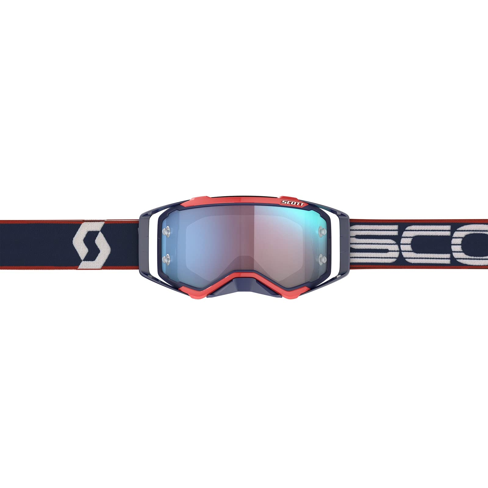 SCOTT Prospect lunettes rétro bleu/rod Motocross