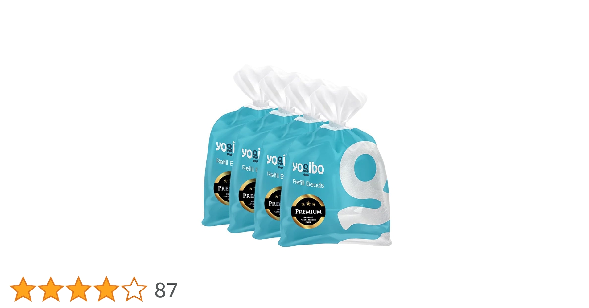 Amazon.co.jp: Yogibo Premium 補充ビーズ（3000g / 174L） 発泡ビーズ