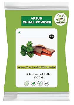 Natural & Organic Arjun Chhal Powder For Health Heart,Hair Care,Weight Lose etc. - 100 GM
