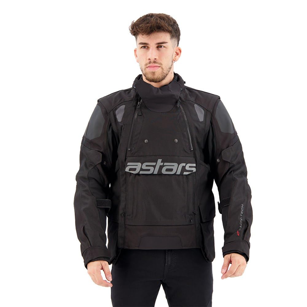 Alpinestars Halo Drystar Jacket XL, Black/Black