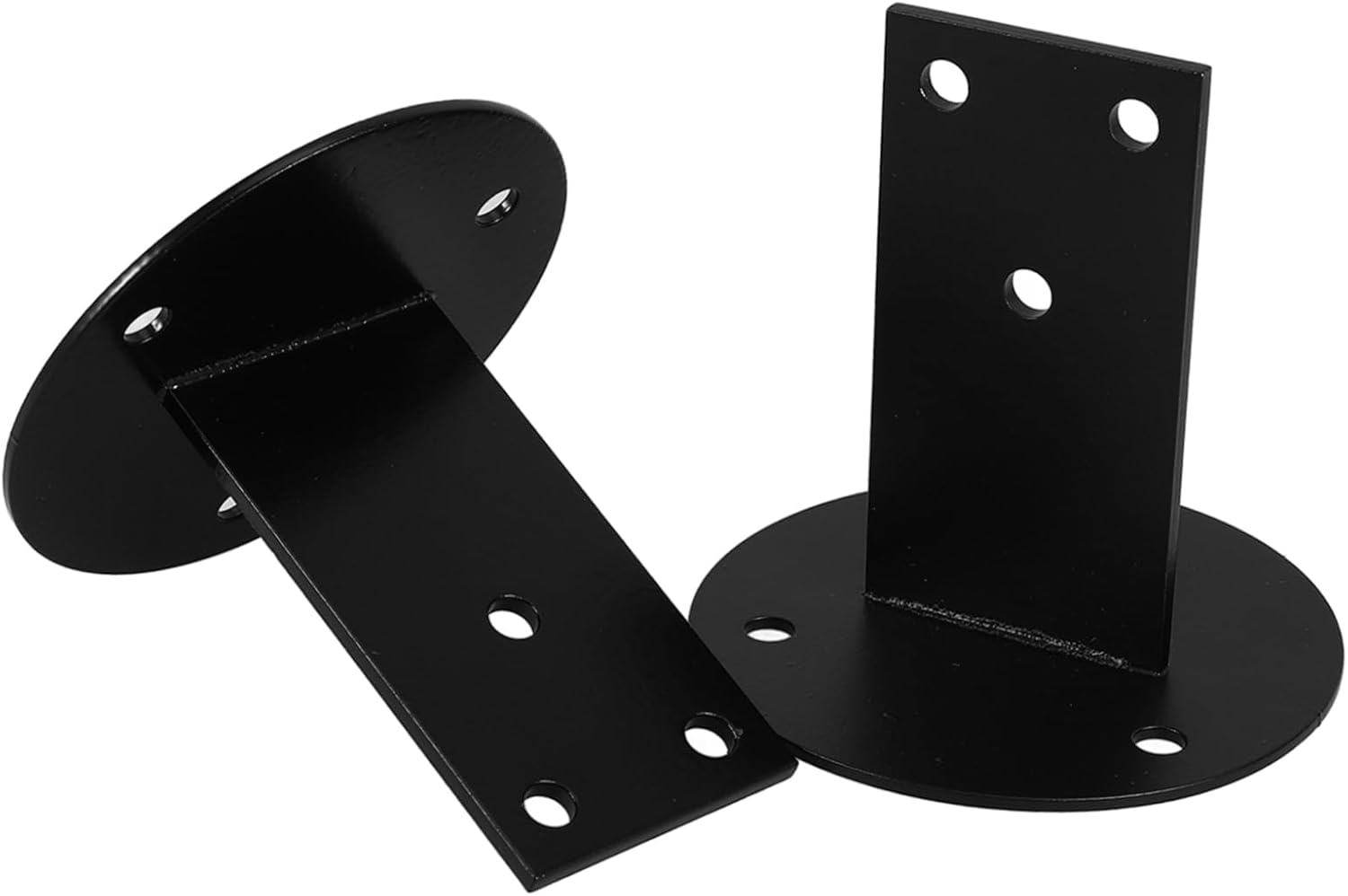 POPETPOP 8pcs Modern Handrail Support Brackets Stair Rail Brackets Handrail Holders for Indoor Outdoor Use