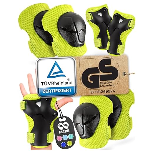 99FLIPS Protecciones Patines Niña - Rodilleras Niño, Protecciones Patines Niño - Rodilleras Patines Niña, Rodilleras Niña, Patines De Hielo - Rodilleras Patinaje Niña - Flash Talla XS Verde