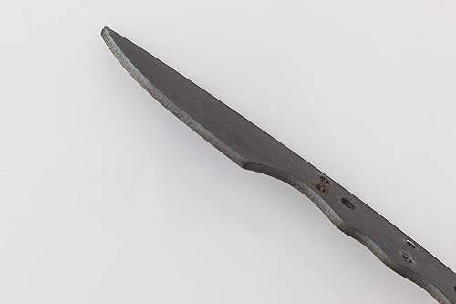 Miniatura 5 de Payne Bros Custom Knives Cuchillas pequeñas en blanco para la fabricación de cuchillos - Caza - Pesca - Camping (SCF9B HAMMERED SOS)