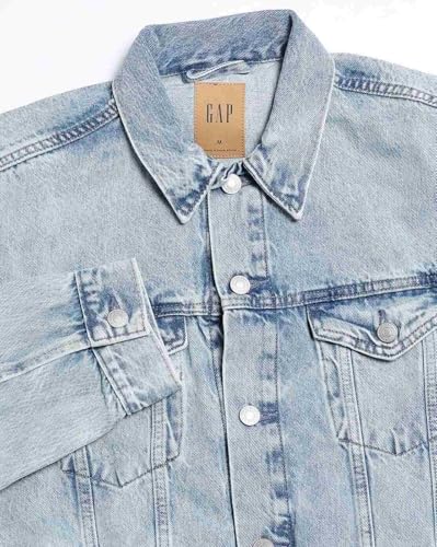 Image of GAP Men's Cotton Elastane Classic Denim Jacket