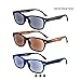 EYEGUARD 3 Pack Unisex Classic of Style Sunglasses Readers Outdoor Reading Glasses for Men and Women 1.50- Not Bifocals