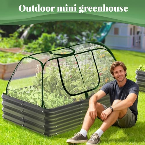Serre de balcon imperméable pour protéger les fleurs en ville - 3