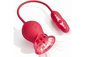 Lubisey Rose Sextoy with Suction Cup Vibrator