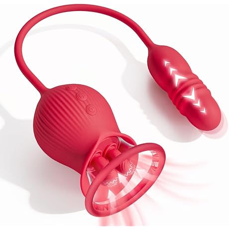 Lubisey Rose Sextoy with Suction Cup Vibrator