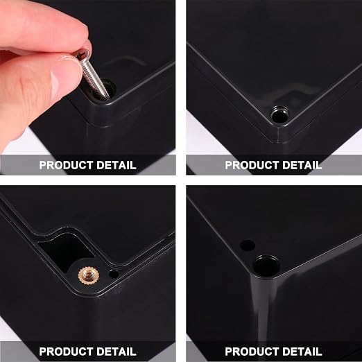 Caja de conexiones plástica Holibanna para proyectos electrónicos miniatura 7