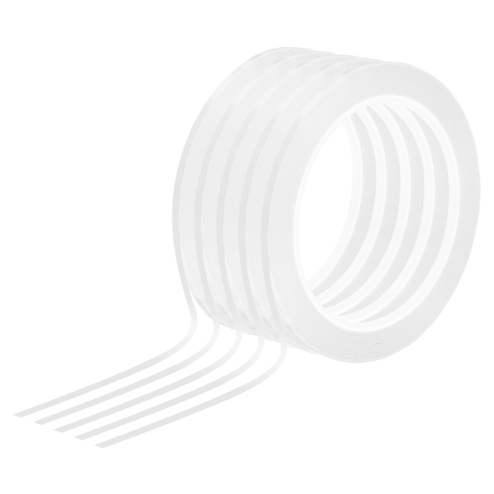 TA-VIGOR Whiteboard Tape 2mm x 66m Self Adhesive White 5 Rolls