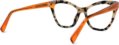 Miniatura 7 de Zeelool Gafas de bloqueo de luz azul con estilo ojo de gato para mujer Jerry ZJGA377494
