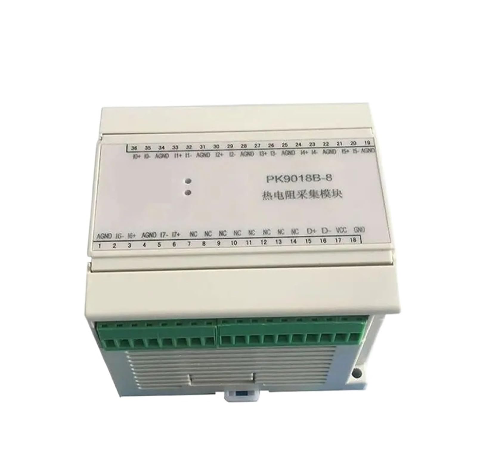 Adquisición de temperatura PT100 estable por RS485 con 4 canales de alta precisión
