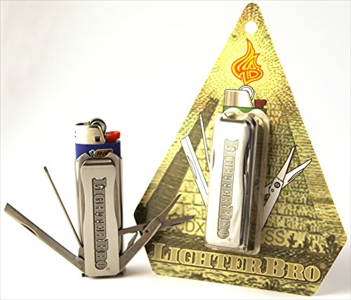 image for LighterBro Money - Stainless Steel Sleeve to Transform Your Pocket Lig