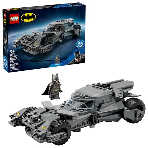 LEGO DC Batman: Batman v Superman Batmobile Building Blocks Set - Super Hero Toy for Kids, Boys & Girls, Ages 9+ - W/Armored Minifigure & Golden Coin...