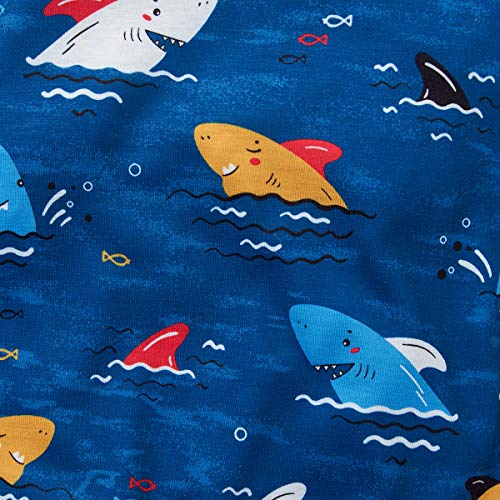 Image of YALLET Toddler Baby Boy Clothes, Long sleeve Letter Hoodies Top+Ripped Denim Pants 2pcs Fall Winter Outfit Sets