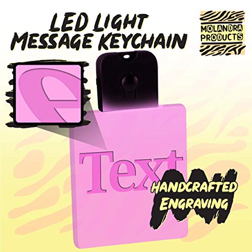 #manhole - Hashtag LED Key Chain with Easy Clasp