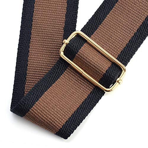 CLOUDMUSIC Handbag Strap Replacement Crossbody Strap Purse Strap For Women Girls (Brown) - Thumbnail 5