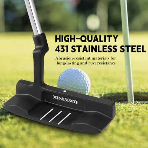 XINGGM CNC Golf Putter for Men Right Handed,Blade/Mallet Putters,Golf Head Cover Included-34 Inch (2025 Model，M-01 PT) by XINGGM - Image 5