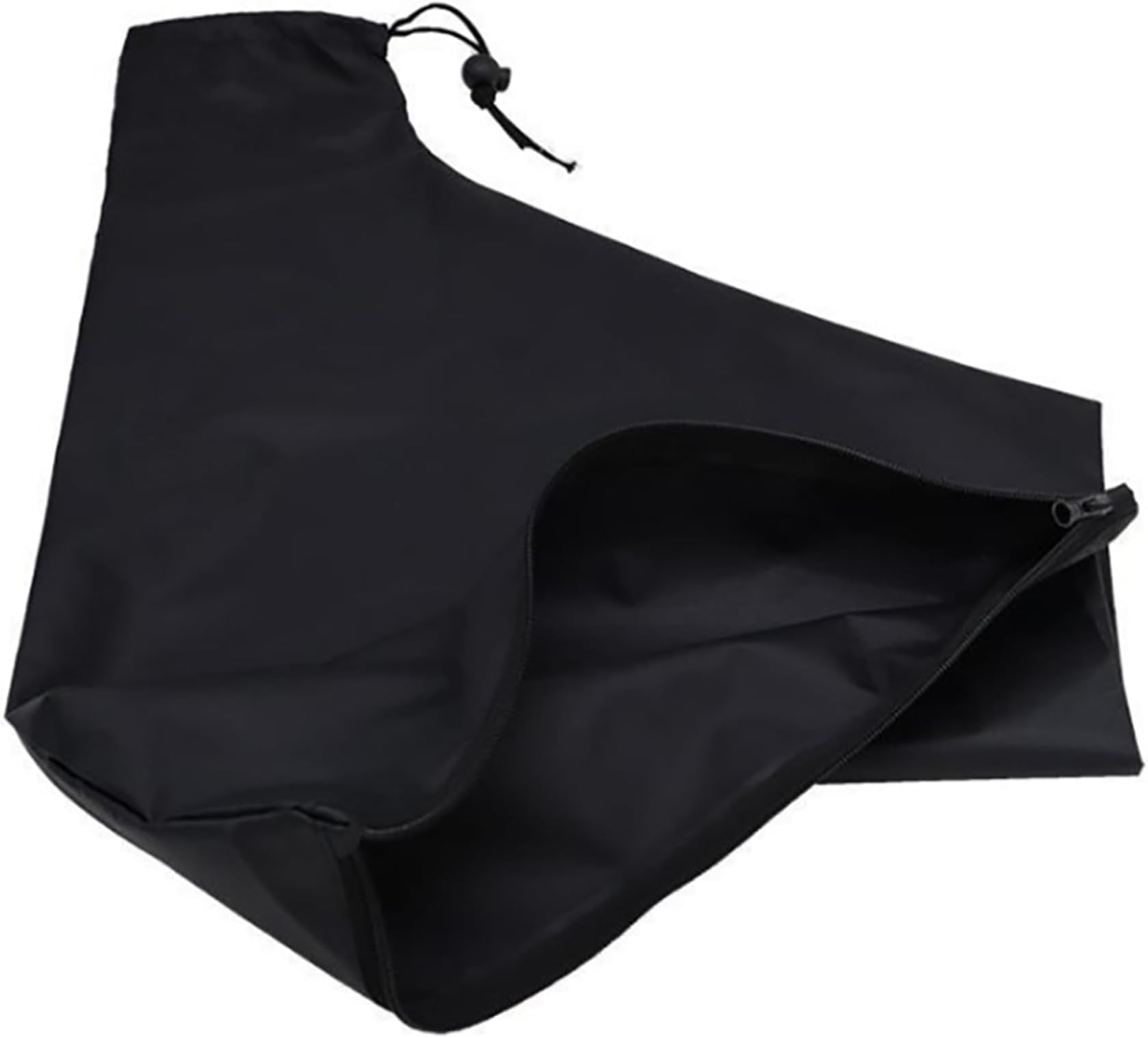 Universal Leaf Vacuum Blower Bag Black Leaf Vacuum Bag, Leaf Blower Replacement Bag,Leaf Blower Vacuum Zippered Bottom Dump Bag, Leaf Mulcher BagsLeaf Blower Bag Suitable for Most Blowers