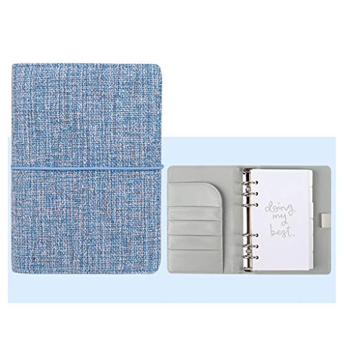 Cuadernos Escribir portátil, recargable suave de la cubierta, la página en blanco / página de cuadrícula / Papel gobernado, Diario de 7.5 