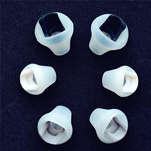 Vezukv Replacement Earbuds Tips Noise Reduction Compatible for Bose Headphones in-Ear IE2, MIE2I / IE3 soundsport QC20 QC20i QC30 (3-L/M/S)